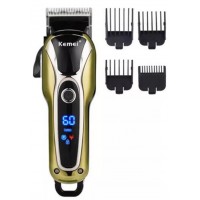 MAQUINA DE CORTAR CABELO KEMEI 13MM 5W C/ 4 PENTES BIVOLT