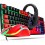 KIT GAMER TECLADO SEMI MECANICO + MOUSE + FONE USB RGB KNUP