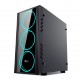 GABINETE GAMER ATX AIGO MINI C/ LATERAL ACRILICO - PRETO