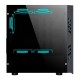 GABINETE GAMER ATX AIGO MINI C/ LATERAL ACRILICO - PRETO