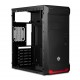 GABINETE ATX TGT MID TOWER C/ LATERAL ACRILICO - PRETO