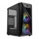 GABINETE ATX TGT RGB C/ 2 FANS LATERAL ACRILICO - PRETO