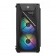 GABINETE ATX TGT RGB C/ 2 FANS LATERAL ACRILICO - PRETO