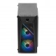 GABINETE ATX TGT RGB C/ 2 FANS LATERAL ACRILICO - PRETO