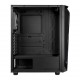 GABINETE GAMER ATX MANCER C/ 1 FAN RGB LATERAL VIDRO - PRETO