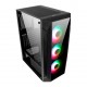 GABINETE GAMER ATX ALSEYE MID TOWER C/ LATERAL VIDRO - PRETO