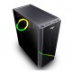 GABINETE GAMER ATX AIGO MID TOWER C/ LATERAL ACRILICO - PRETO