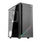 GABINETE GAMER ATX TGT MID TOWER RGB C/ 3 FANS LATERAL ACRILICO - PRETO