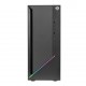 GABINETE GAMER ATX TGT MID TOWER RGB C/ 3 FANS LATERAL ACRILICO - PRETO
