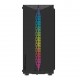 GABINETE GAMER ATX AIGO MID TOWER RGB C/ 3 FANS LATERAL VIDRO - PRETO
