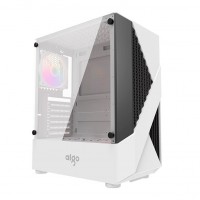 GABINETE GAMER ATX AIGO MID TOWER C/ LATERAL VIDRO - BRANCO