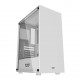 GABINETE GAMER ATX AIGO MID TOWER C/ LATERAL VIDRO - BRANCO