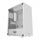GABINETE GAMER ATX AIGO MID TOWER C/ LATERAL VIDRO - BRANCO