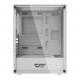 GABINETE GAMER ATX AIGO MID TOWER C/ LATERAL VIDRO - BRANCO