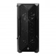 GABINETE GAMER ATX MANCER MID TOWER RGB C/ 3 FANS LATERAL VIDRO - PRETO