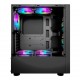 GABINETE GAMER ATX AIGO MID TOWER C/ LATERAL ACRILICO - PRETO