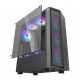 GABINETE GAMER ATX AIGO MID TOWER C/ LATERAL ACRILICO - PRETO