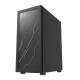 GABINETE GAMER ATX AIGO MID TOWER C/ LATERAL VIDRO - PRETO