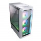 GABINETE GAMER ATX COUGAR MID TOWER C/ 3 FANS LATERAL VIDRO - BRANCO
