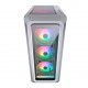 GABINETE GAMER ATX COUGAR MID TOWER C/ 3 FANS LATERAL VIDRO - BRANCO