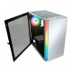 GABINETE GAMER ATX COUGAR RGB C/ 1 FAN LATERAL VIDRO - BRANCO