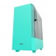 GABINETE GAMER ATX AIGO MID TOWER C/ LATERAL VIDRO - VERDE