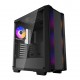 GABINETE GAMER ATX DEEPCOOL MID TOWER C/ 4 FANS LATERAL VIDRO - PRETO