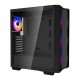 GABINETE GAMER ATX DEEPCOOL MID TOWER C/ 4 FANS LATERAL VIDRO - PRETO