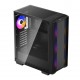 GABINETE GAMER ATX DEEPCOOL MID TOWER C/ 4 FANS LATERAL VIDRO - PRETO
