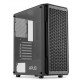 GABINETE GAMER ATX PIX MID TOWER C/ 3 FANS LATERAL VIDRO - PRETO