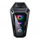 GABINETE GAMER ATX COUGAR MID TOWER RGB C/ 3 FANS LATERAL VIDRO - PRETO