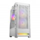 GABINETE GAMER ATX COUGAR MID TOWER RGB C/ 3 FANS LATERAL VIDRO - BRANCO
