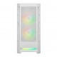 GABINETE GAMER ATX COUGAR MID TOWER RGB C/ 3 FANS LATERAL VIDRO - BRANCO