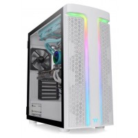 GABINETE GAMER ATX THERMALTAKE MID TOWER C/ RGB 1 FAN LATERAL VIDRO - BRANCO
