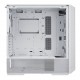 GABINETE GAMER ATX LIAN MID TOWER RGB C/ 2 FANS LATERAL VIDRO - BRANCO