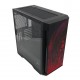 GABINETE GAMER ATX REDRAGON MID TOWER C/ LATERAL VIDRO - PRETO