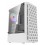 GABINETE GAMER ATX AIGO MID TOWER C/ 4 FANS LATERAL VIDRO - BRANCO