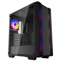 GABINETE GAMER ATX DEEPCOOL MID TOWER C/ 4 FANS LATERAL VIDRO - PRETO