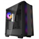 GABINETE GAMER ATX DEEPCOOL MID TOWER C/ 4 FANS LATERAL VIDRO - PRETO