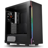 GABINETE GAMER ATX THERMALTAKE MID TOWER C/ RGB LATERAL VIDRO - PRETO