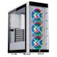 GABINETE GAMER ATX CORSAIR MID TOWER RGB C/ LATERAL VIDRO - BRANCO