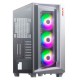 GABINETE GAMER ATX XPG MID TOWER RGB C/ 3 FANS LATERAL VIDRO - BRANCO