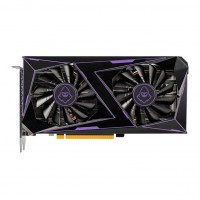 PLACA DE VIDEO NVIDIA MANCER 8GB GDDR6 256BIT C/ HDMI DP - PRETA