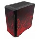 GABINETE GAMER ATX REDRAGON MID TOWER C/ LATERAL VIDRO - PRETO