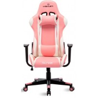 CADEIRA GAMER GIRATORIA HEALER RECLINAVEL C/ APOIO BRA&Ccedil;OS - ROSA