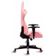 CADEIRA GAMER GIRATORIA HEALER RECLINAVEL C/ APOIO BRAÇOS - ROSA