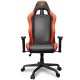 CADEIRA GAMER COUGAR RECLINAVEL C/ APOIO BRAÇO - PRETA VERMELHA