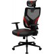 CADEIRA ERGONOMICA THUNDER X3 APOIO CABEÇA C/ ENCOSTO AJSUTAVEL MODO BALANÇO