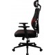 CADEIRA ERGONOMICA THUNDER X3 APOIO CABEÇA C/ ENCOSTO AJSUTAVEL MODO BALANÇO