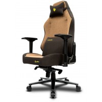 CADEIRA GAMER RECLINAVEL C/ RODIZIO APOIO BRA&Ccedil;OS - MARROM